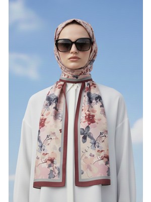 Kamer Scarf Soft Pamuk Desenli Şal Elegance Serisi