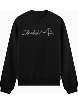Istanbul Temalı Sweatshirt