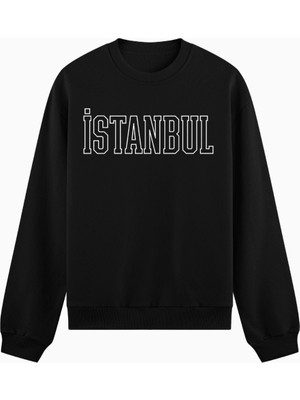 Istanbul Temalı Sweatshirt