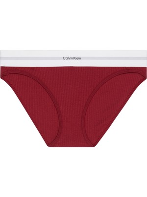 Calvin Klein Kadın Kırmızı Calvin Klein Bıkını Kırmızı Kadın Slip