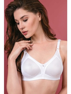 Yeni İnci Kadın Desenli Balensiz Toparlayıcı Sütyen 1700