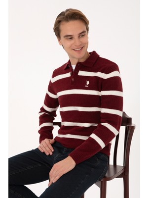 U.s. Polo Assn. Erkek Bordo Kazak /triko 50315036-VR014