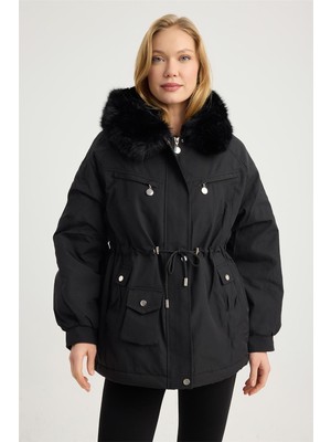 Home Store Içi Peluş Mont