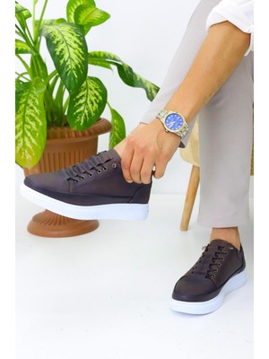 Sonofrock Günlük Kahverengi Erkek Ayakkabı