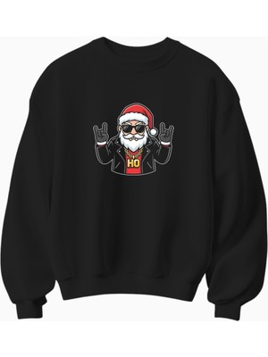 Yılbaşı Noel Baba Temalı Sweatshirt