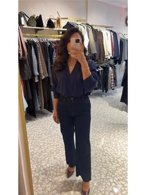 Pantolon Straıght Rins Yıkama