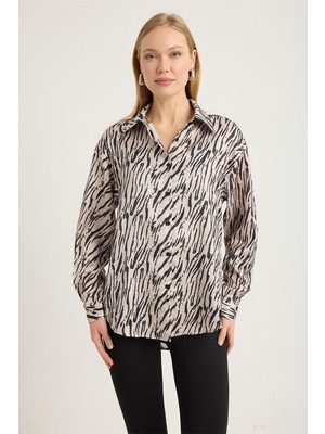 Home Store Zebra Çizgili Gömlek