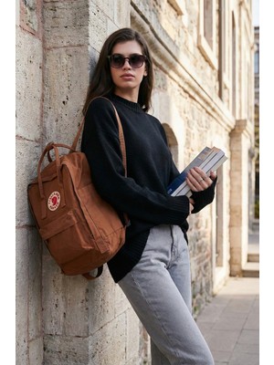 Lela Regular Fit Bisiklet Yaka Basic Triko Kazak Bayan Kazak 4616213