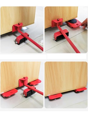 Mivexa Outdoor Outlet 5 Parça Profesyonel Mobilya Kaydırma Aparatı