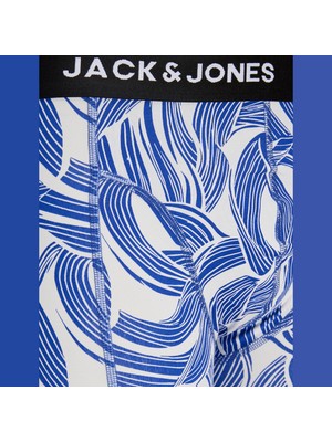 Jack & Jones Erkek 3'lü Boxer Paketi - Swirls
