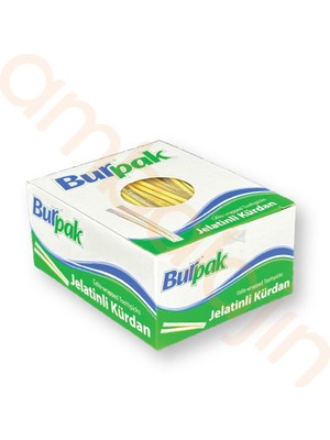 Ambalajın Burpak Jelatinli Kürdan 400'LÜ Paket