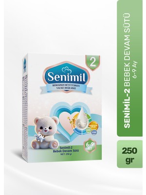Senimil 2 Bebek Devam Sütü 250 gr (6-9 Ay)