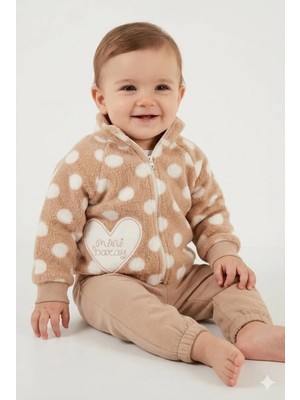 Mini Baray Kız Bebek Peluş Kaban Takım