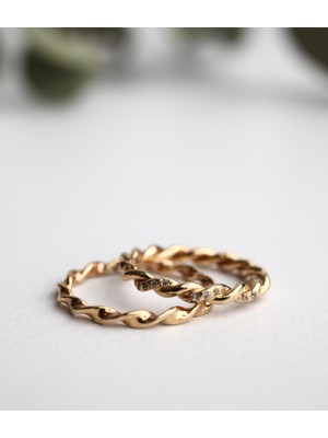 Narin Mücevherat Nar-In Altın Mücevherat Altın Yüzük Erkek Alyans 20