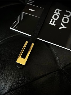 Fiori Tasarım Gold Tokalı Ince Kadın Kemeri, Ceket Kemeri, Gömlek Kemeri, Elbise Kemeri