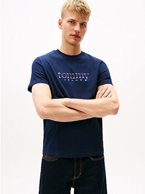 Tommy Hilfiger Erkek Tjm Entry Dna Slim Fit T-Shirt