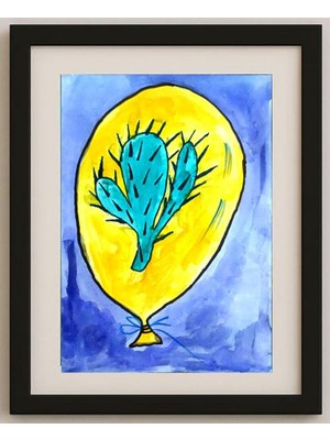 Karikatural Kacnpyk Duma 29X21CM Orijinal Karikatür Tablo