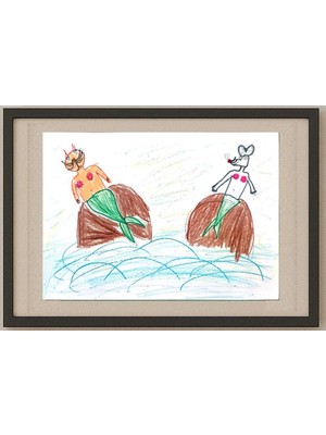 Karikatural Mosyakova Vlada 29X21CM Orijinal Karikatür Tablo