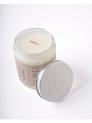 French Vanilla - Kokulu Premium Mum - Kremsi Vanilya ve Sıcak Baharatların Rahatlatıcı Kucaklaması
