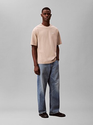 Calvin Klein Erkek Sırt Baskı Detaylı T-Shirt