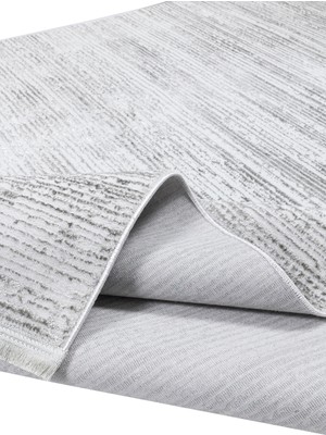 Ayduran Halı Classi Bambu Saten Ipeksi Floşlu Kaymaz Taban Yıkanabilir Halı