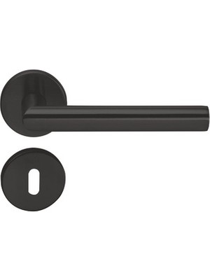 Hafele Werner Kapı Kolu Seti Mat Siyah Oda