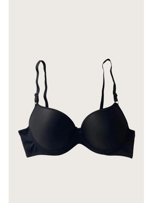 Çamaşır Kenti Arias Closet Mikro Kumaş Push Up Dolgulu Balenli Günlük Tek Destekli Sütyen