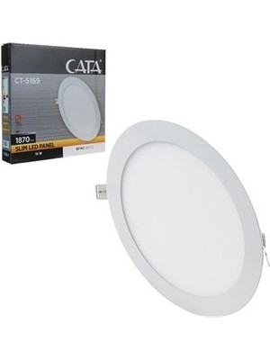 Cata CT-5169 Slım LED Panel 18 W 3200K