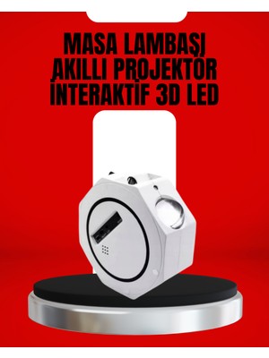 Sbusshop Taşınabilir 360° Ayarlanabilir Gökyüzü Projeksiyon Lambası - SB001M-47Z738