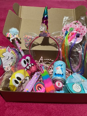 Kız Çocukları İçin Unicorn Temalı Hediyelik Özel Gün kutusu& Doğum günü hediyesi &Özel gün hediyesi&Karne Hediyesi