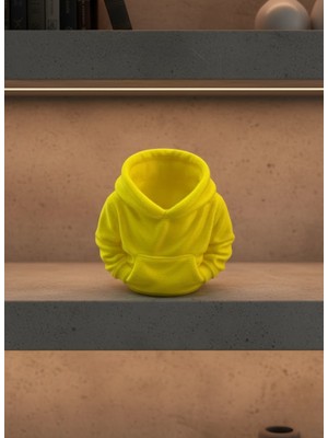 Bi Seyyar Hoodie Kalemlik Sarı