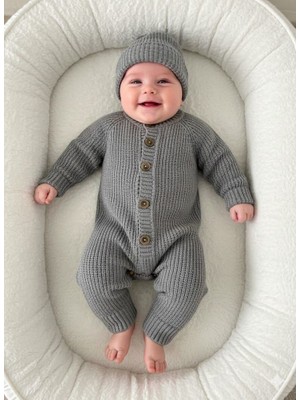 Bereli Triko Tulum 2 Li Set Likralı