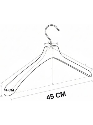 Manken İstanbul 30 Adet Kaydırmaz Abs Plastik Elbise Askısı Ceket Askısı Gömlek Askısı Buluz Askısı Kıyafet Askısı