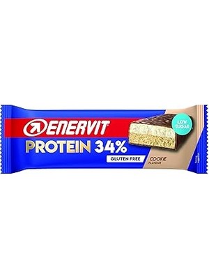 SanalAMCA Store Enervit Cookie Düşük Şeker Protein Bar 55 gr