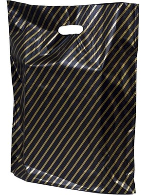 Begün Hediyelik Poşet (50 Adet)..3 No (33X45 Cm) Takviyeli Çizgili Poşet..hac-Umre-Mevlut Hediyeye Uygun..