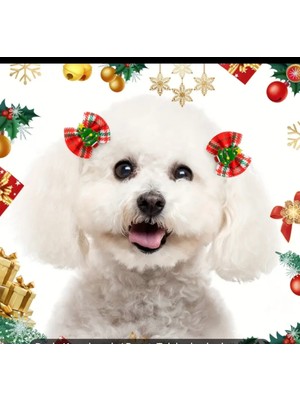 Yılbaşı Temalı Köpek Toka, Evcil Hayvan Şık Aksesuarı