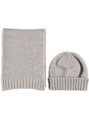 Bipamuk Eliysa Set Tasarımı Kadın Premium Kışlık Triko Atkı Bere Seti Yumuşak Dokulu Esnek  Elit ve Şık