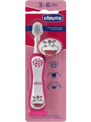 Chicco Diş Fırçası 3-6 Yaş Hippo