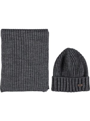 Bipamuk Serene Tasarım Kadın Kışlık Triko Atkı Bere Seti Yumuşak Dokulu Esnek Şık