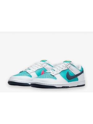 Nike Dunk Low Dusty Cactus Thunder Blue Unisex Spor Ayakkabı HF4794-345
