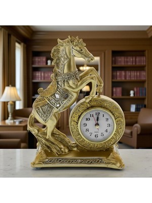 El Işlemeli At Heykeli, Masaüstü Dekor, Ev ve Ofis Için Şık Hediye