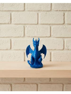 Lims Fantastik Tasarım Ejderha Biblo 12 cm Hediyelik Ev Ofis Aksesuarı