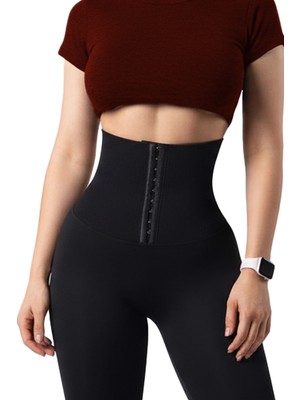 Elilom Agraflı Korse Tayt - Yüksek Bel, Karın ve Bacak Toparlayıcı, Incelten ve Şekillendirici Etkili -Bixi