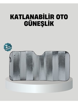 Datatek Araba Güneşliği Alüminyum Yansıtıcı Yüzeyle Etkili Isı Koruması