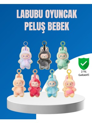 Datatek Dekoratif Labubu Karakter Figürü – Kaliteli Peluş Malzeme