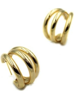 Royaleks Çoklu Halka Küpe - Altın