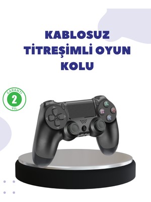 Kaia Kablosuz Titreşimli Oyun Kolu – Yüksek Hassasiyetli Analog Kontrol ve Ergonomik Tutma