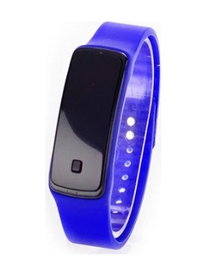 Siyah Ekranlı LED Kol Saati (Mavi)