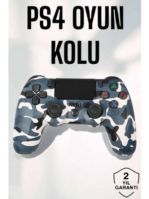 Kaia Ps4 Oyun Kolu Kamuflaj Desenli Joystick