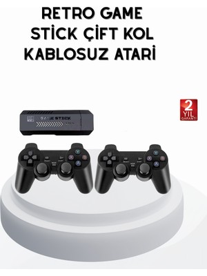 Kaia Taşınabilir Kablosuz Oyun Konsolu 2.4g Tv Destekli Kompakt Gövde